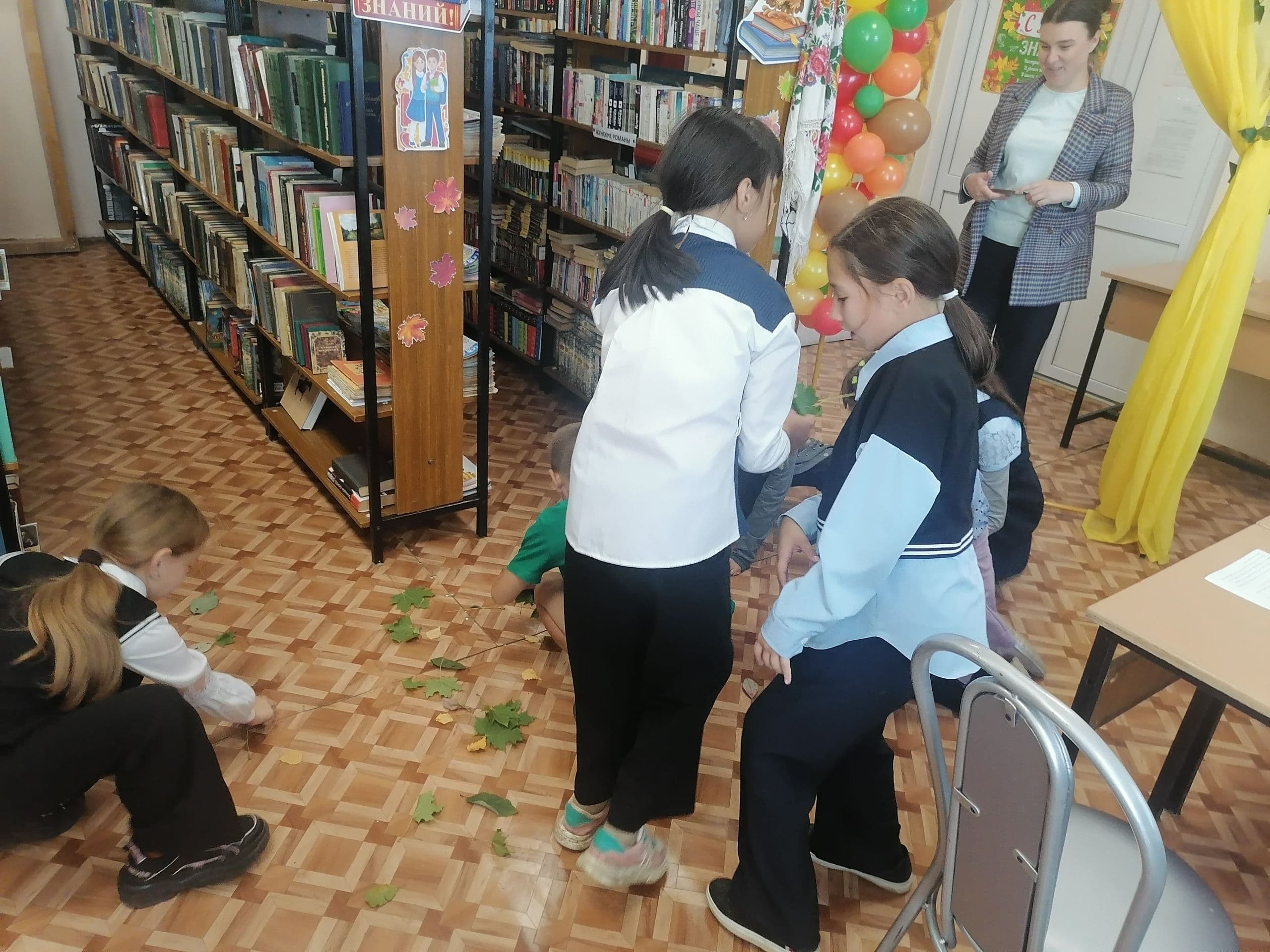 Квест «Загадки осени» в Калининской библиотеке