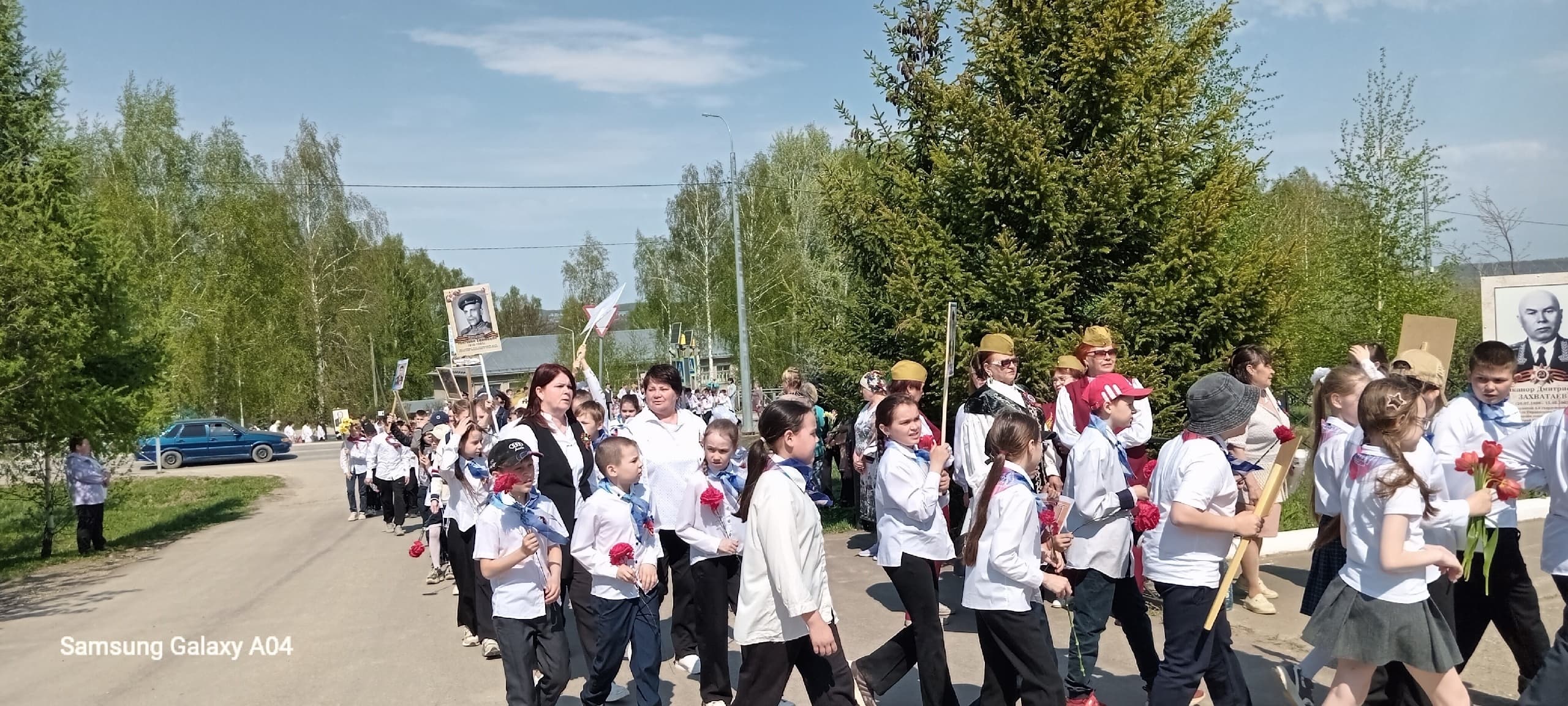 Бессмертный полк прошёл по улицам Калинино