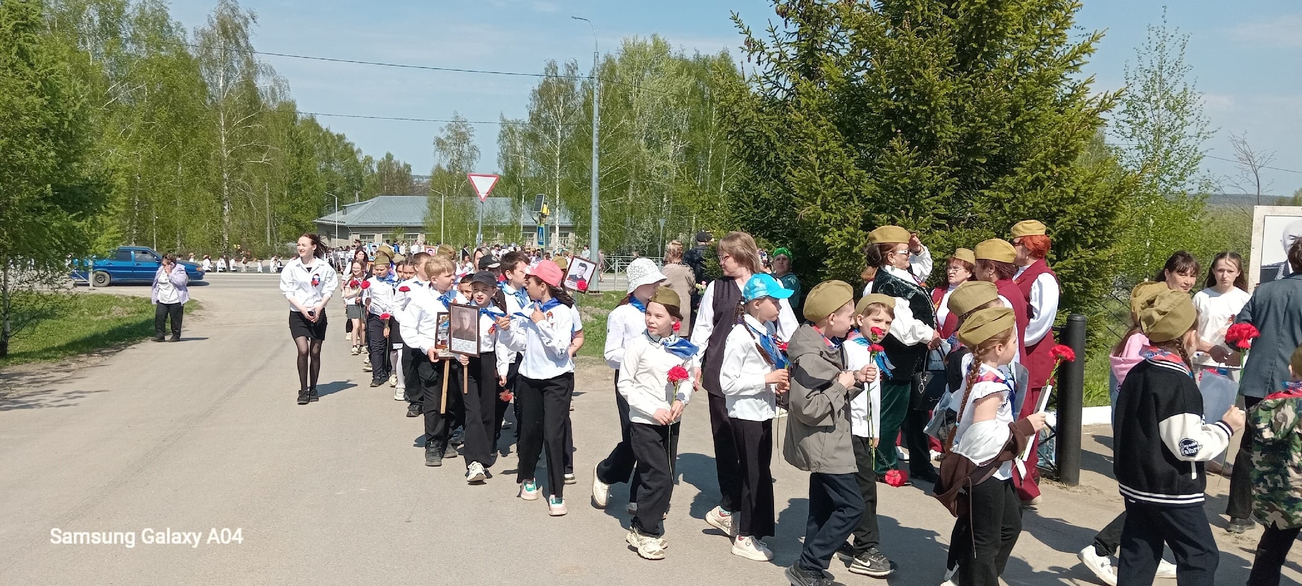 Бессмертный полк прошёл по улицам Калинино