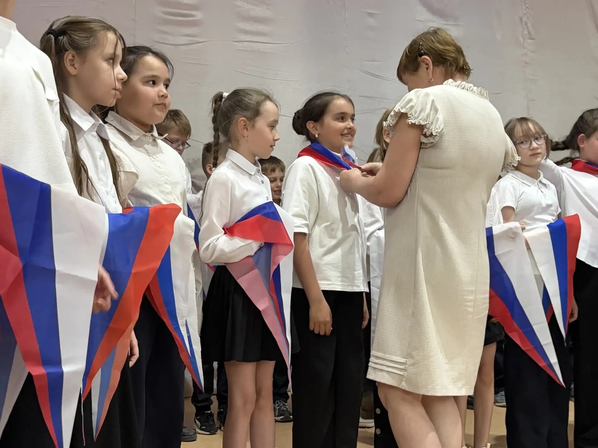 Посвящение в школьное объединение «Бригантина» прошло в ДК