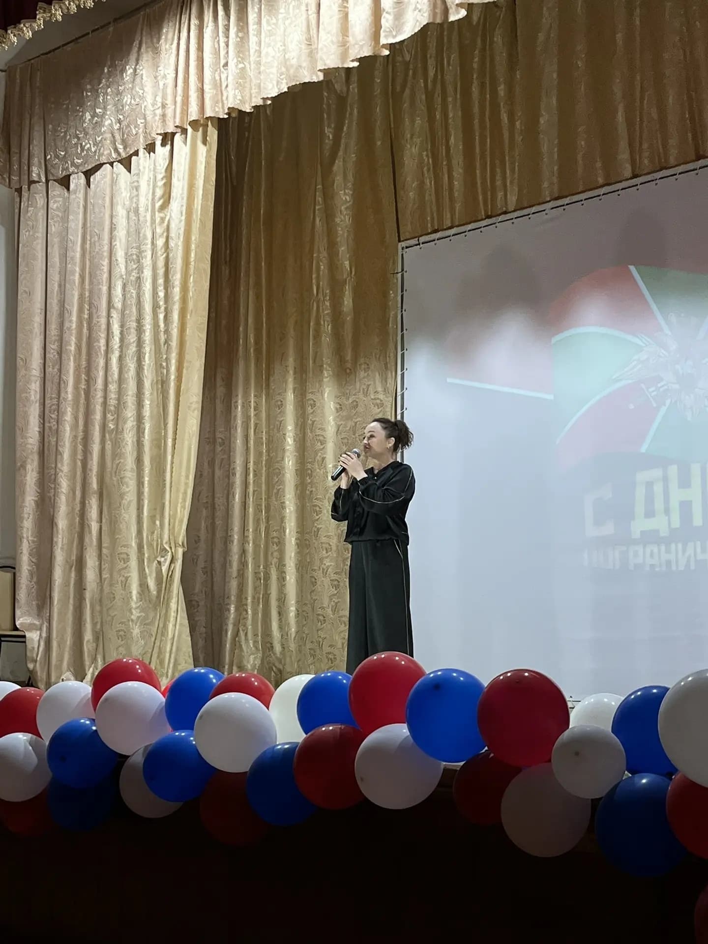 Концерт для участников военно-полевых сборов в Савальском политехникуме