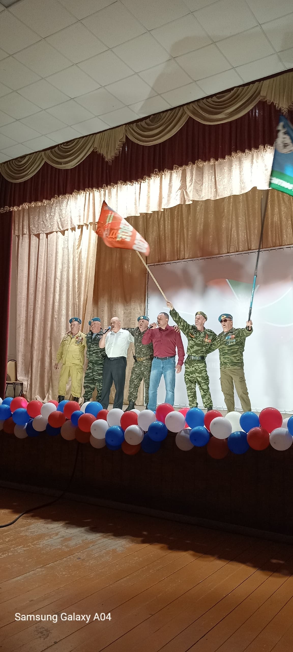 Концерт для участников военно-полевых сборов в Савальском политехникуме